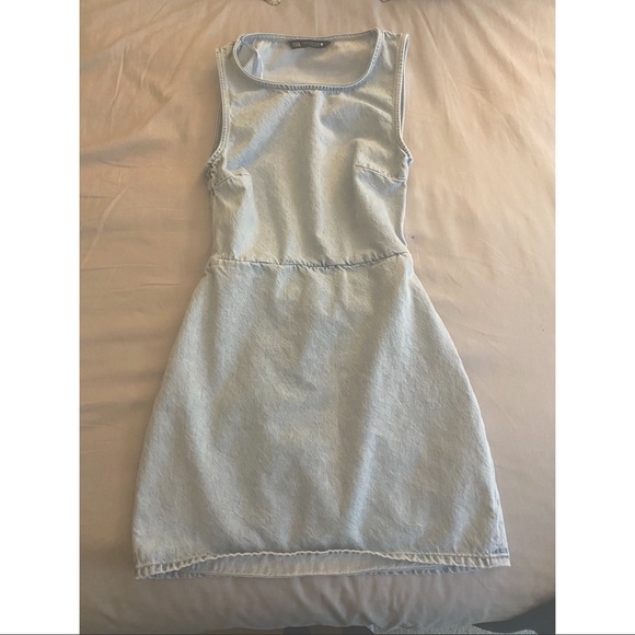 Zara Denim Dress - Picture 1 of 2